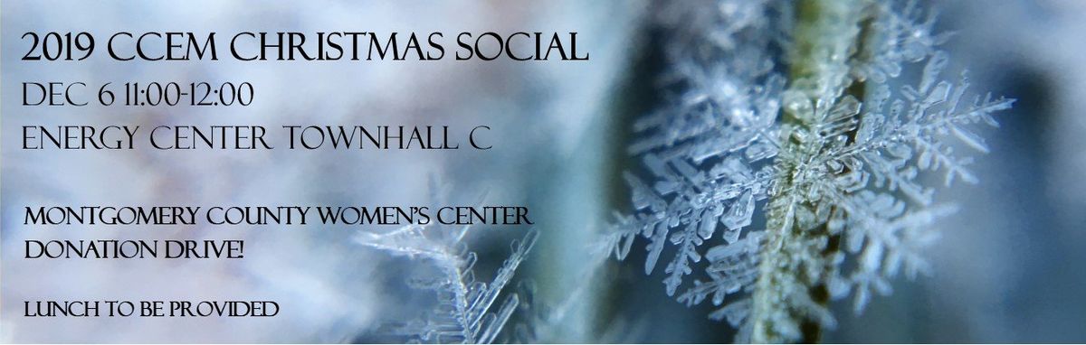 2019 CCEM Christmas Social