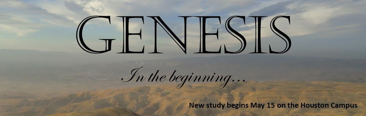 Genesis Bible Study