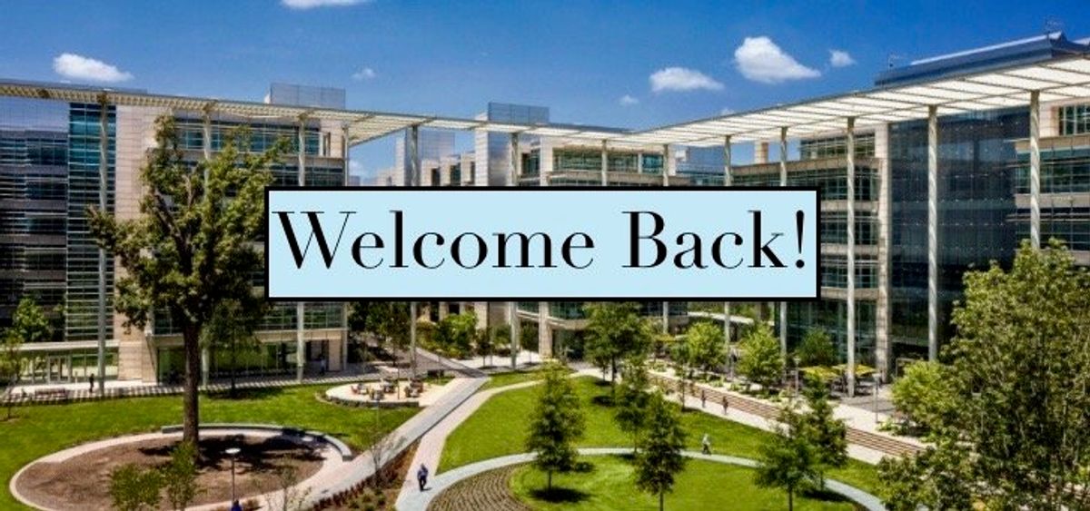 Welcome Back!